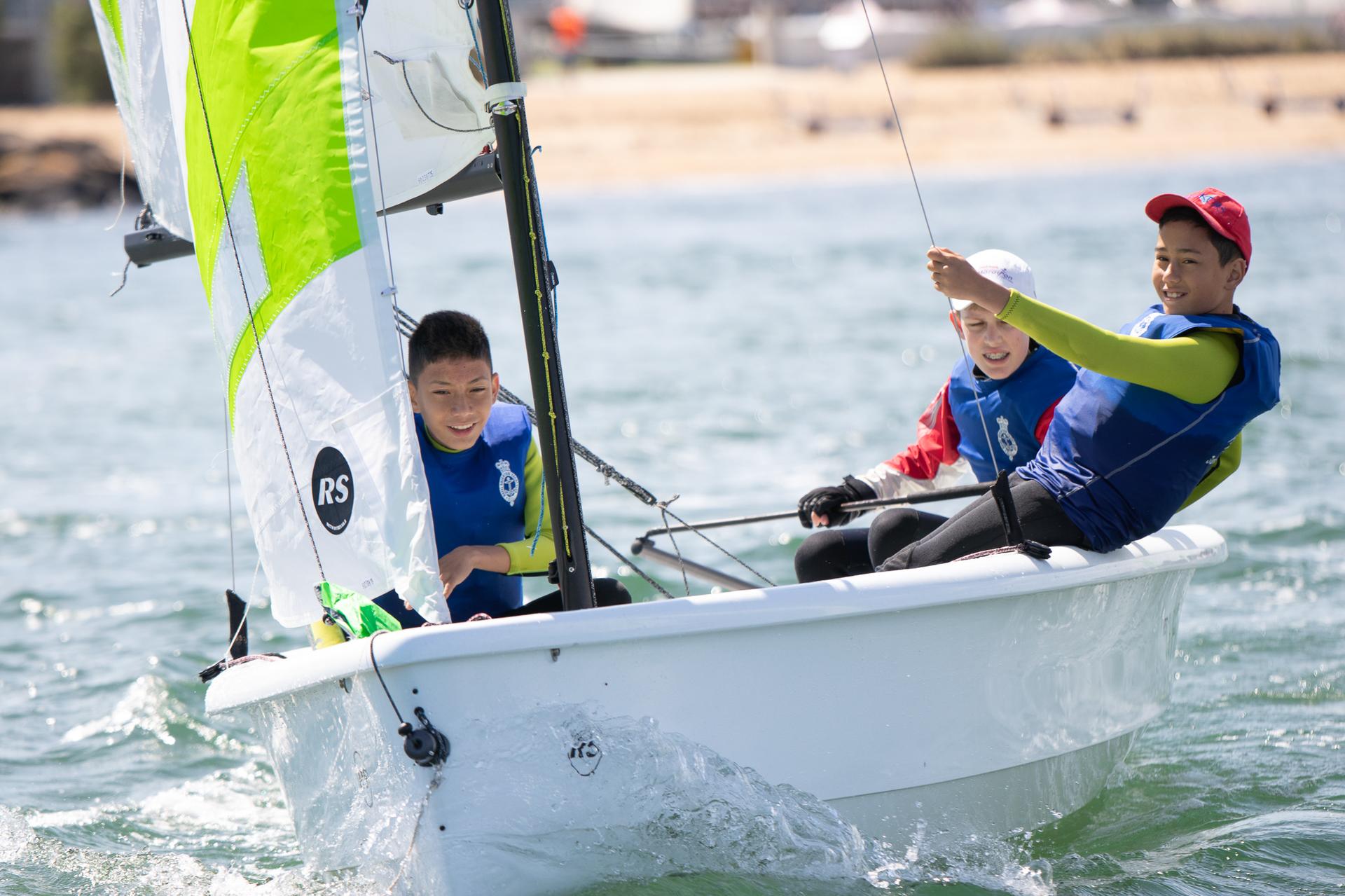 youth challenge group rbyc sailing quests