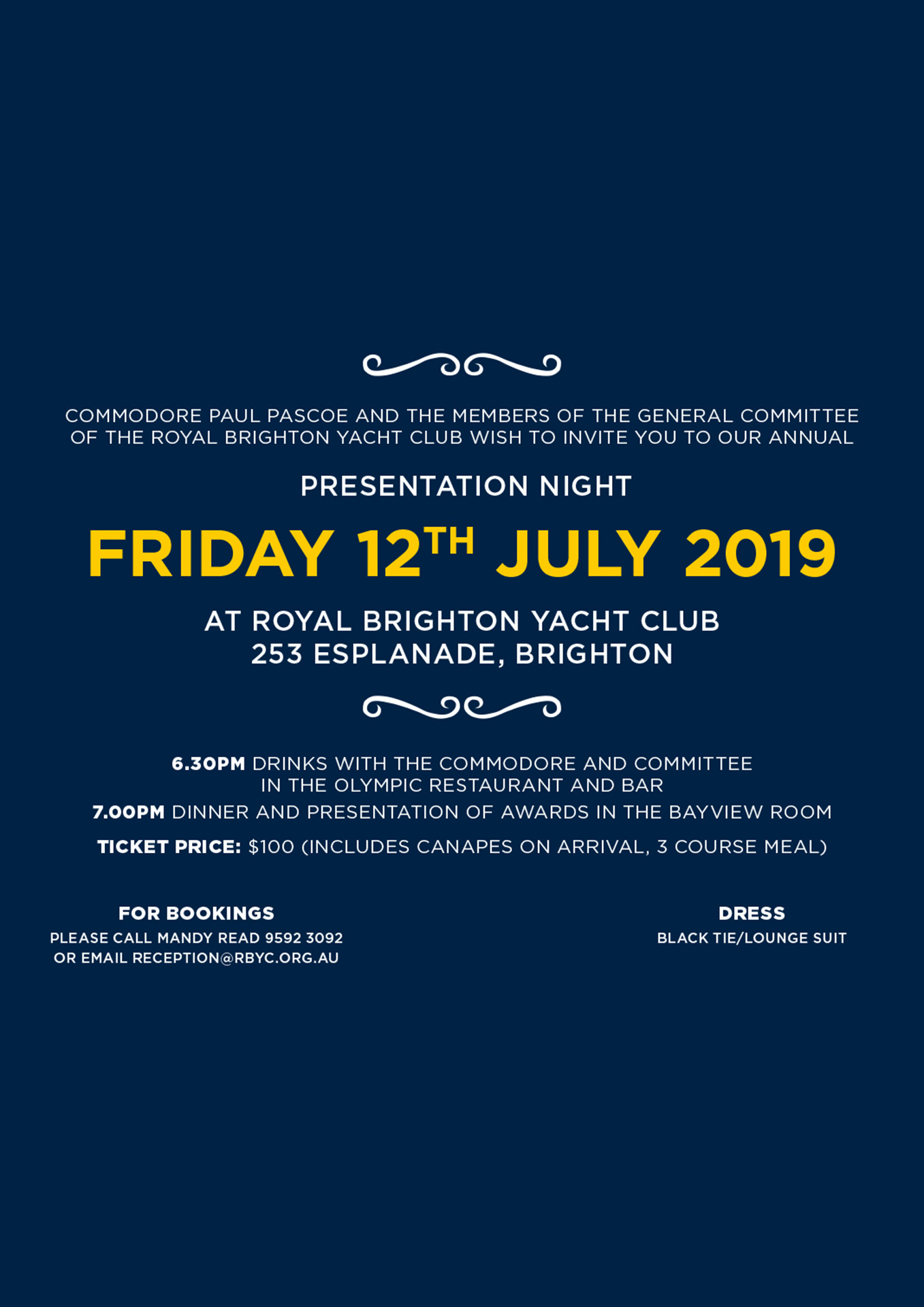 rbyc presentation night ticket
