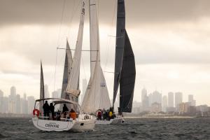 ORCV Winter Series After the start Dave Hewison Photography