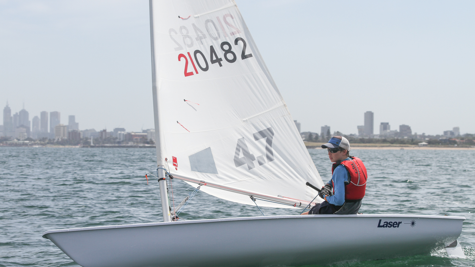 laser 4.7 racing george mac 2018