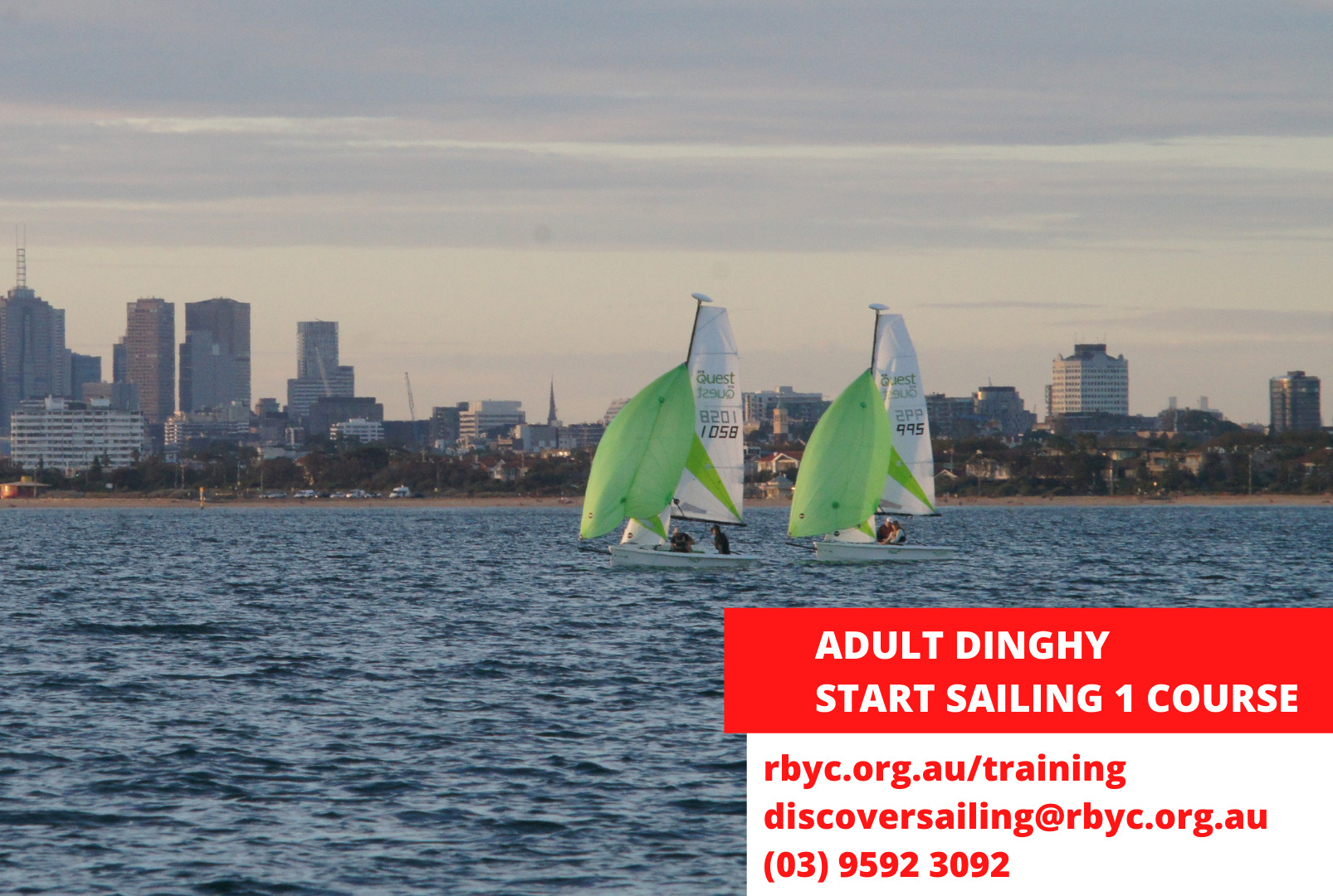 Adult Dinghy Start Sailing 1 - January