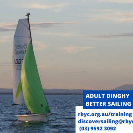 Adult Dinghy Better Sailing (L3) Course - November