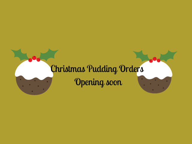 Christmas Pudding Orders