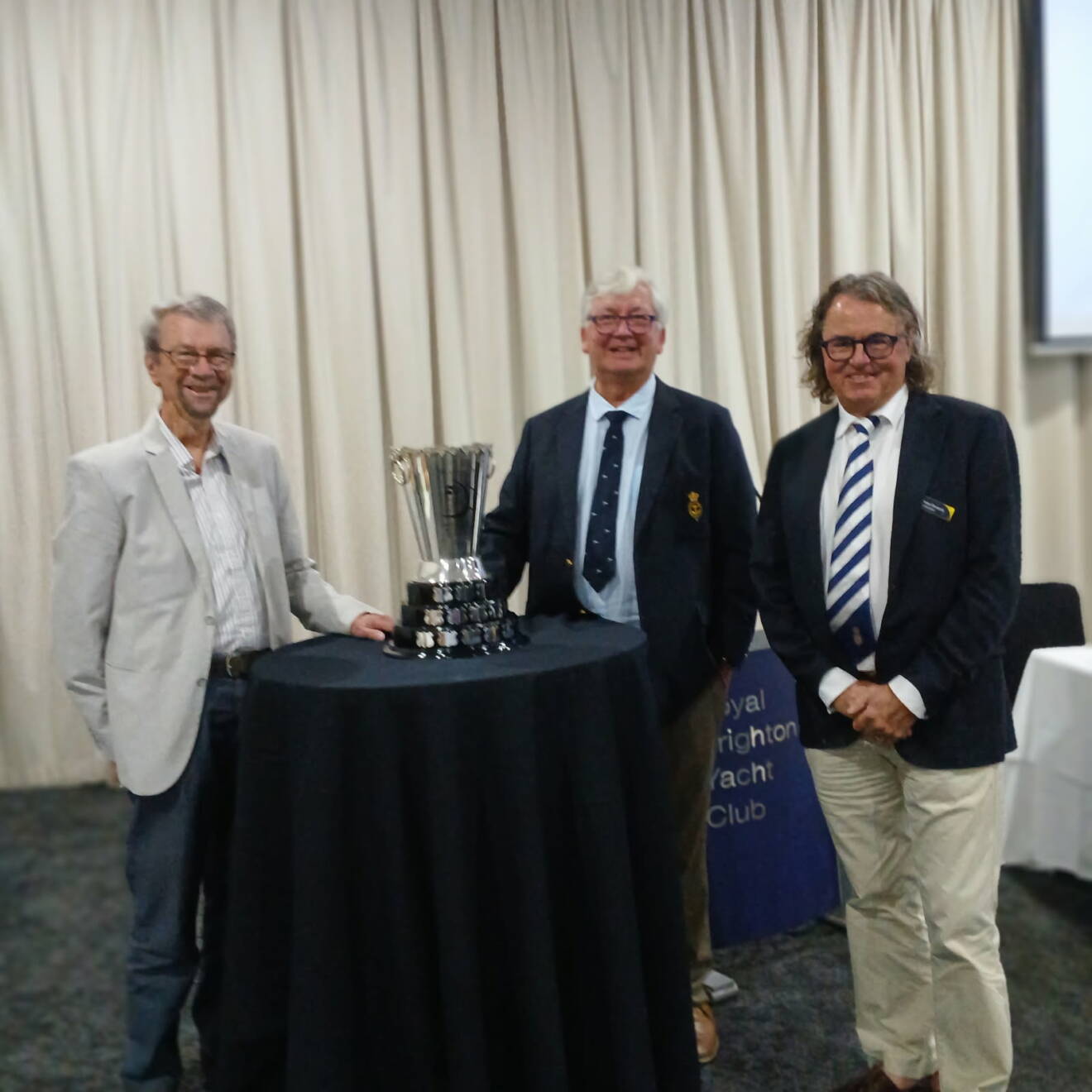 McKenna Family presents Celebration Cup in honour of RBYC’s 150th anniversary