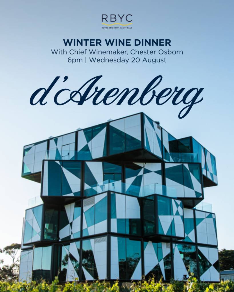 RBYC Winter Wine Dinner - D'Arenberg
